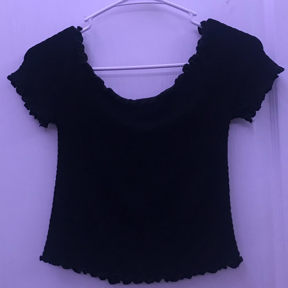 bHeart&Hips scrunch off the shoulder top